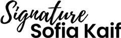 Signature by Sofia Kaif
